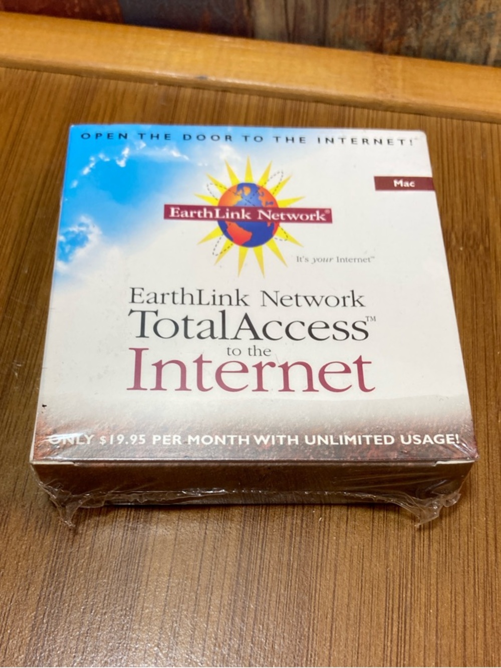 SEALED** VINTAGE EarthLink Network TotalAccess to the Internet Software For MAC